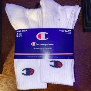 Ankle High White Champion Socks!
